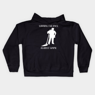 Winning the Race Against Grime Kids Hoodie